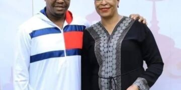 Speaker Among with Husband Magogo