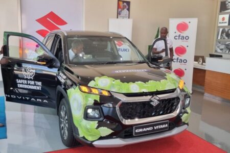Excitement as CFAO Unveils hybrid Grand Vitara in Uganda